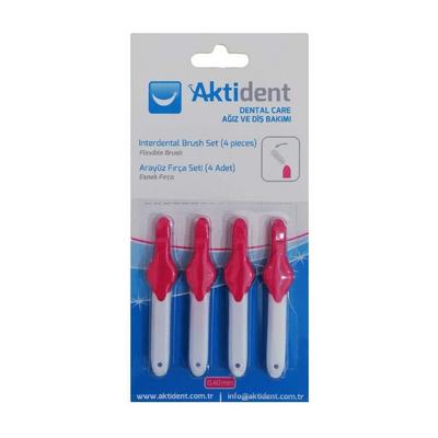 AKTİDENT ORİD ARAYÜZ FIRÇASI 0,40 - 4LÜ PEMBE