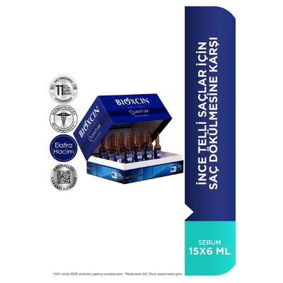 BİOXCİN QUANTUM SERUM 15X6 ML ŞAMPUAN
