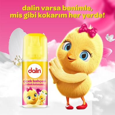 DALİN BEBEK KOLONYASI SPREY ÇİÇEK BAHÇESİ 100ML