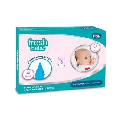 FRESH BEBE NAZAL ASPİRATÖR 12 ADET  YEDEK UCU 