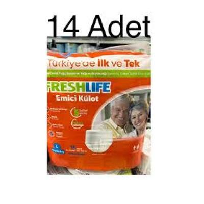 FRESHLİFE HASTA KİLOT BEZ L 14LÜ