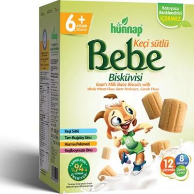 HÜNNAP KEÇİ SÜTÜ BEBE BİSKÜVİSİ 400 GR 