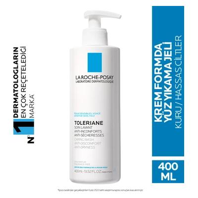 LA ROCHE TOLERİANE CARİNG KREM TEMİZLEYİCİ 400 ML(İADESİ KESİNLİKLE YOKTUR)
