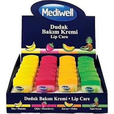 MEDİWELL DUDAK BAKIM KREMİ 24'LÜ STAND 