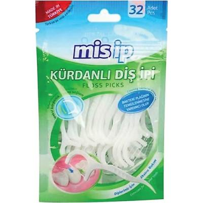 MİSİP  KÜRDANLI DİŞ İPİ 32Lİ