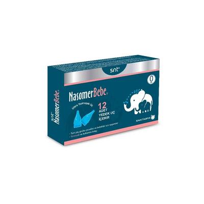 NASOMER BEBE NAZAL ASPİRATÖR YEDEK UÇ 12Lİ 