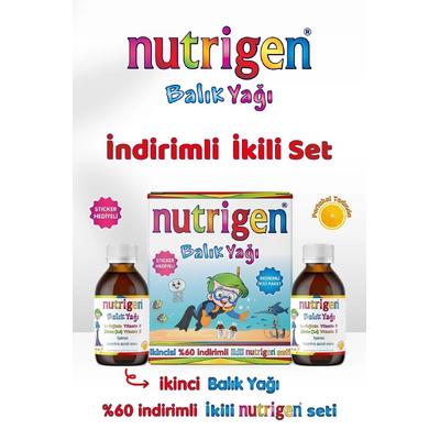 NUTRİGEN BALIK YAĞI 2Lİ KOFRE