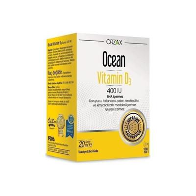 OCEAN  VİTAMİN D3 400  IU 20 ML  SPREY