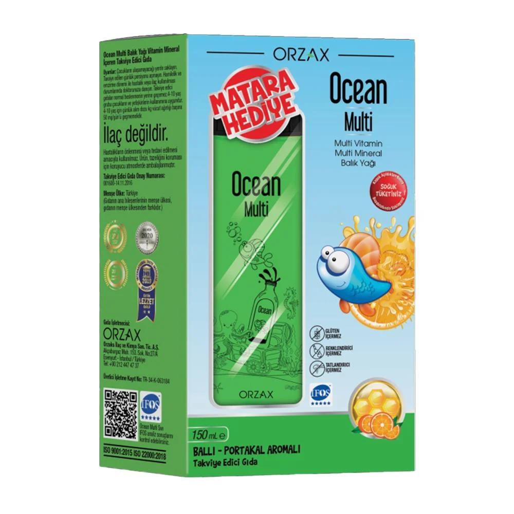 OCEAN MULTİ ŞURUP 150 ML MATARA HEDİYE - Fiyat Üyelere Özel