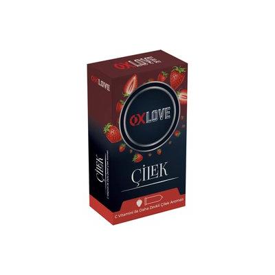 OXLOVE PREZERVATİF ÇİLEK 