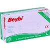 BEYBİ  PUDRALILATEKS MUAYENE ELDİVENİ L 100LÜ